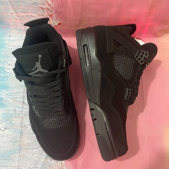 Jordan Air Jordan 4 AJ4 Middle Side Retro Leisure Shoe - Picture 3 of 10